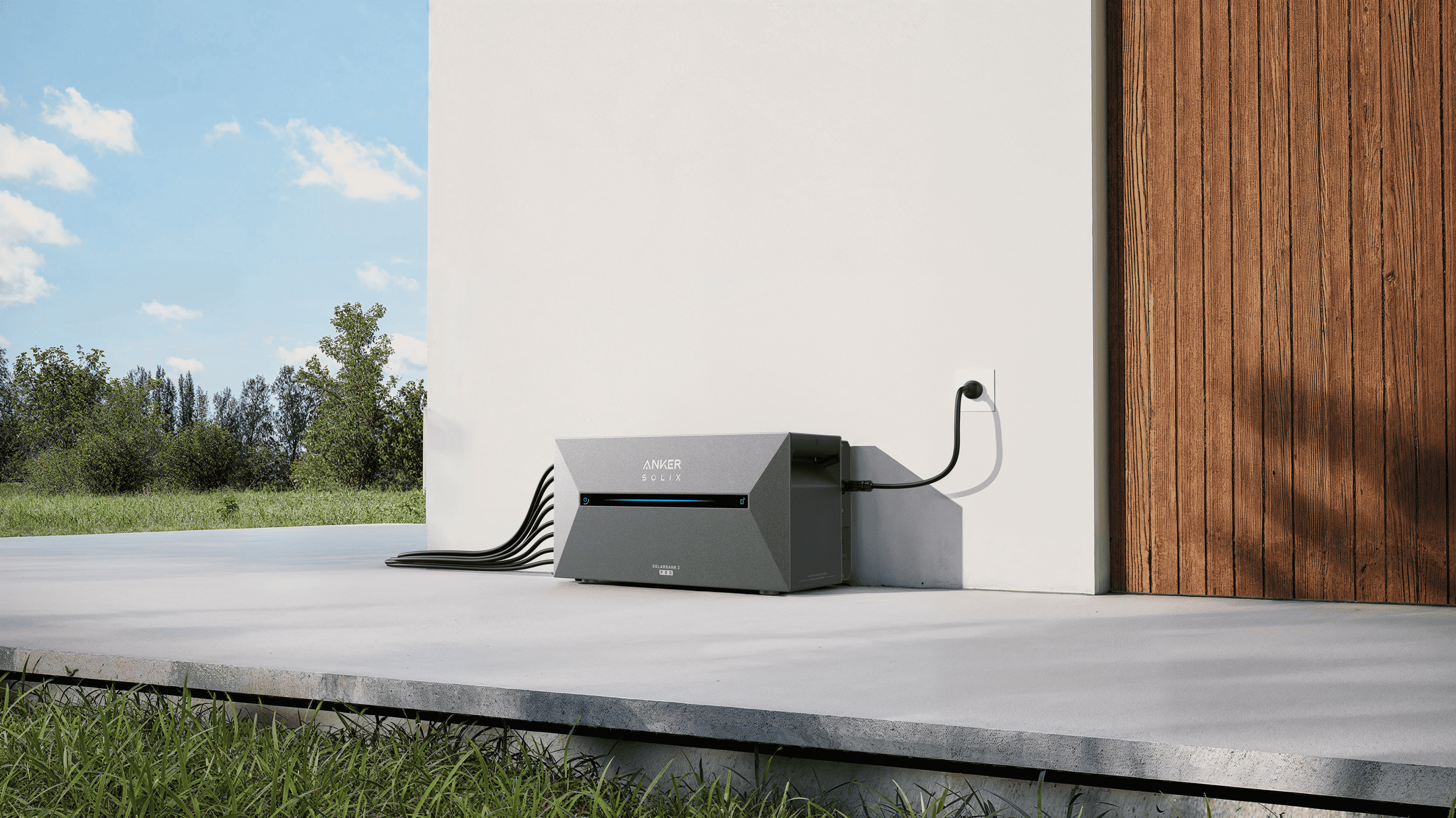 Anker SOLIX Solarbank 2 E1600 PRO, 1.6kWh Akkukapazit&auml;t, IP65, 6000 Ladezyklen, LFP Akku, Kompatibel mit 99% der Balkonkraftwerke, Plug&Play in 5 Min 