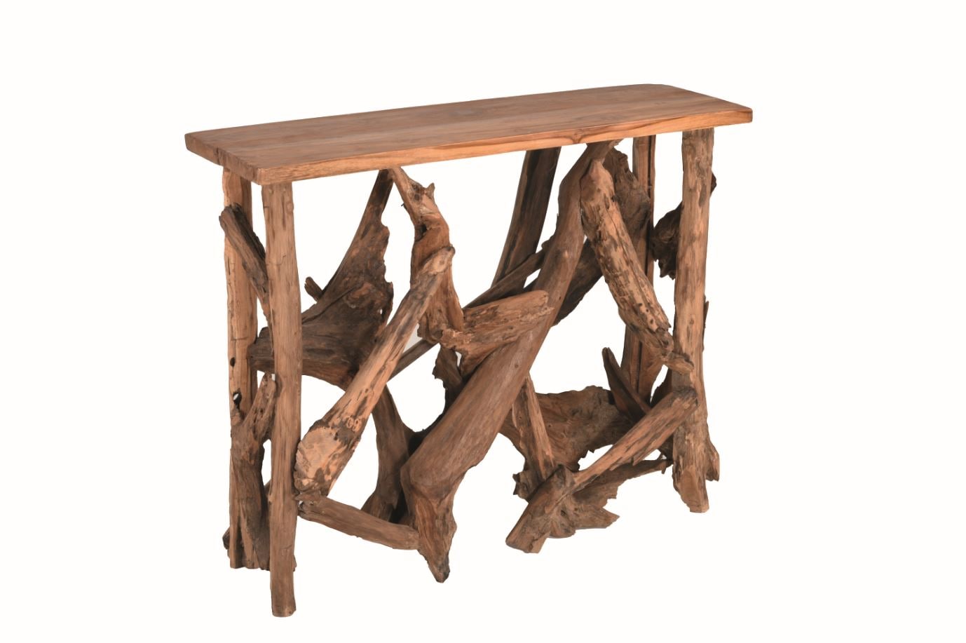 Harms Import & Vertriebs GmbH & Co. KG - Tisch CONSO, Teakwurzel 