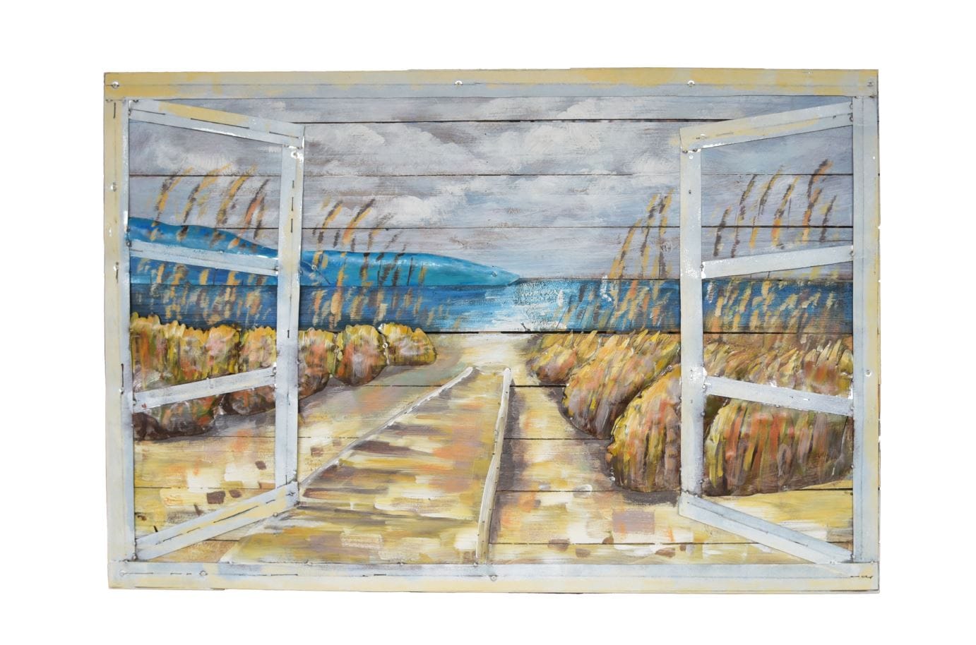 Harms Import & Vertriebs GmbH & Co. KG - 3D Metallbild Meerblick 