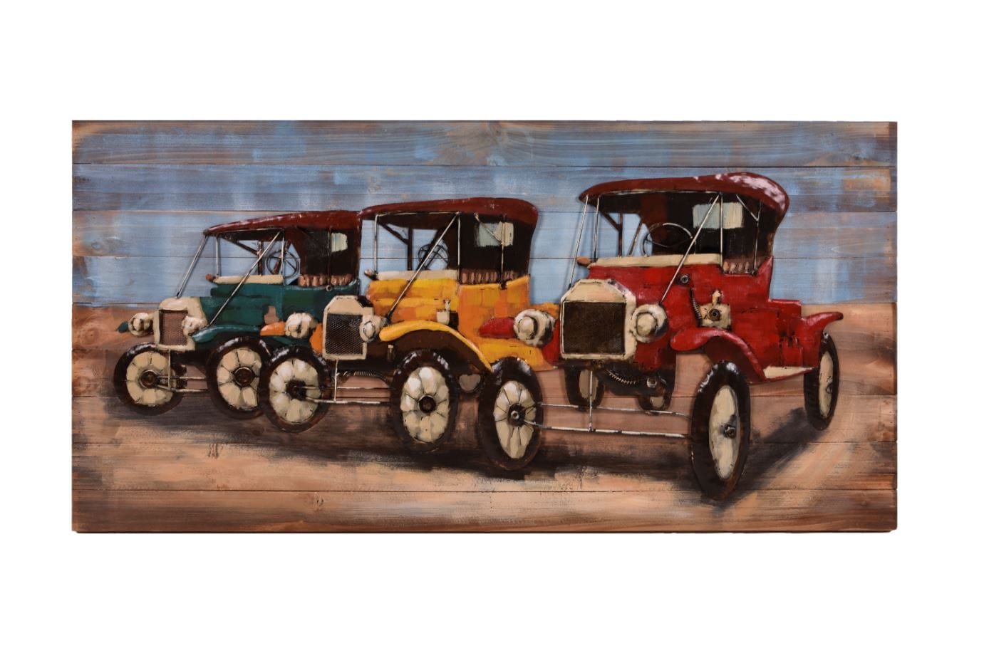 Harms Import & Vertriebs GmbH & Co. KG - 3D Metallbild Oldtimer 