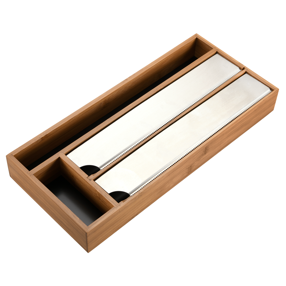 KESPER Folienspender, dunkler Bambus, FSC 