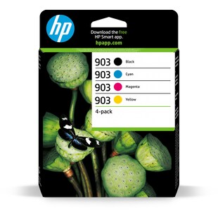 HP 903 Schwarz/Cyan/Magenta/Yellow 4er-Pack Original Druckerpatronen 