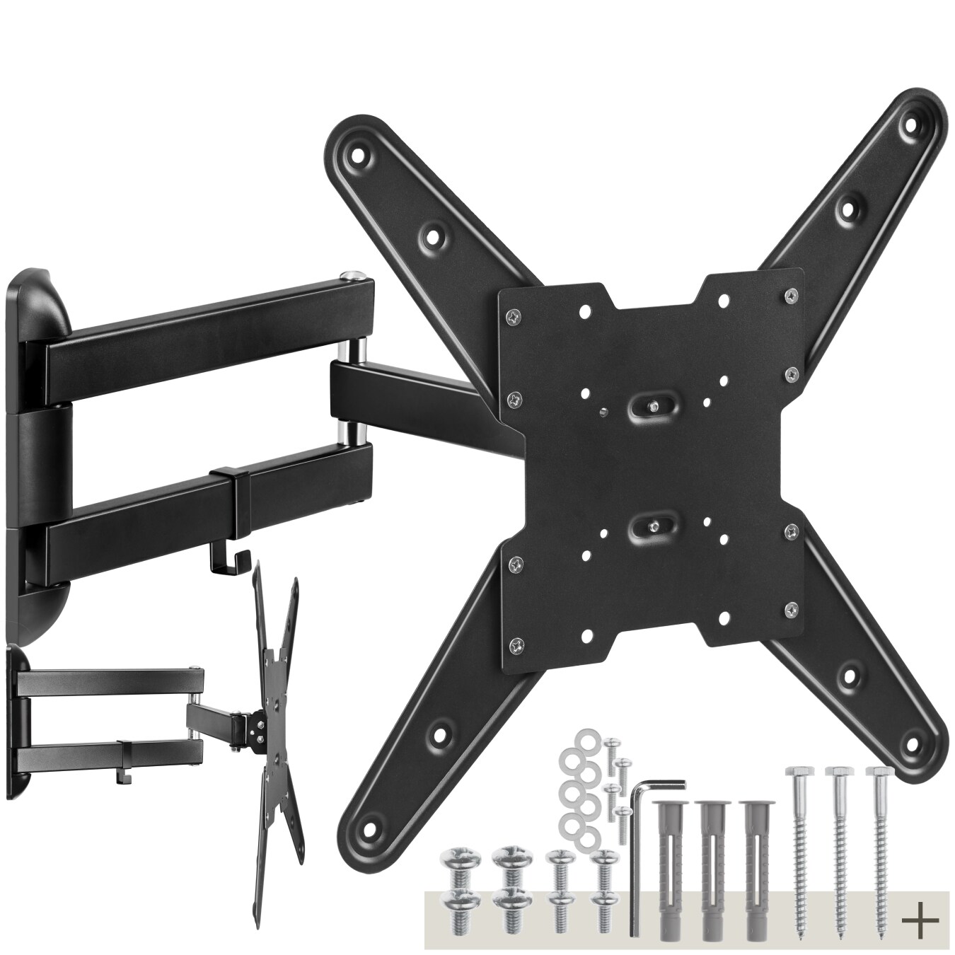 tectake&reg; TV Wandhalterung, f&uuml;r 26 - 75 Zoll (66 - 191 cm), ausziehbar, bis 100 kg 