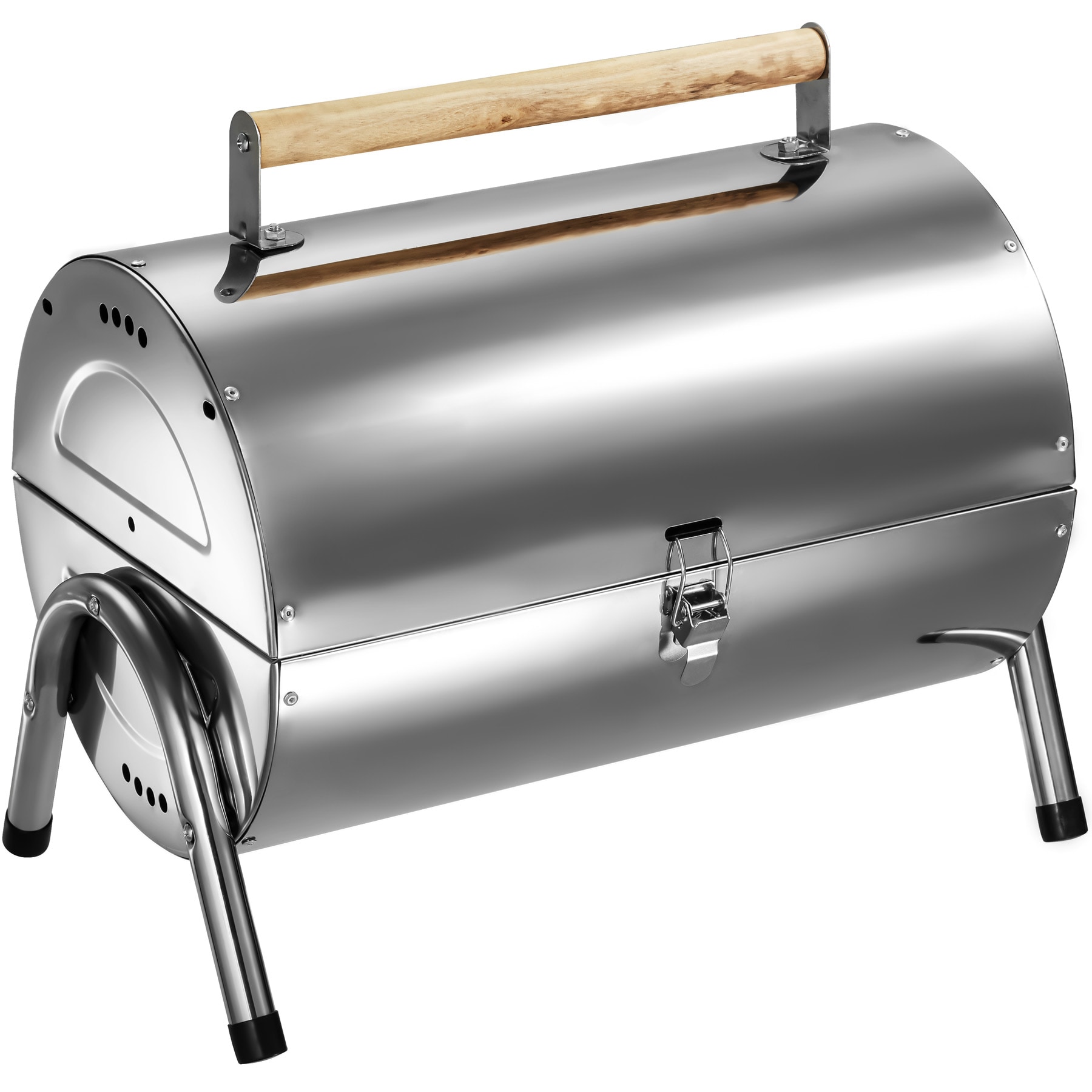tectake&reg; Klappgrill, mit Doppel-Grillfl&auml;che, geringes Gewicht, 42 x 25 x 35 cm 