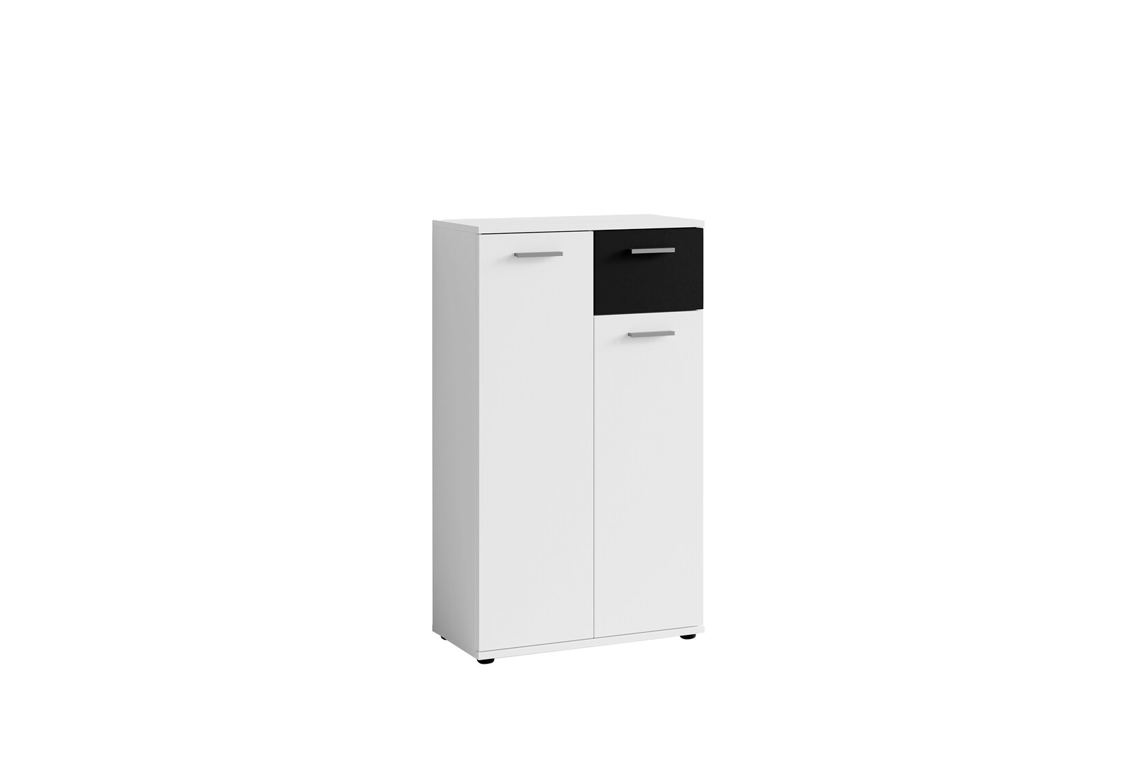 byLIVING Schuhschrank JAKOB, Breite 60 cm, schwarz/weiß