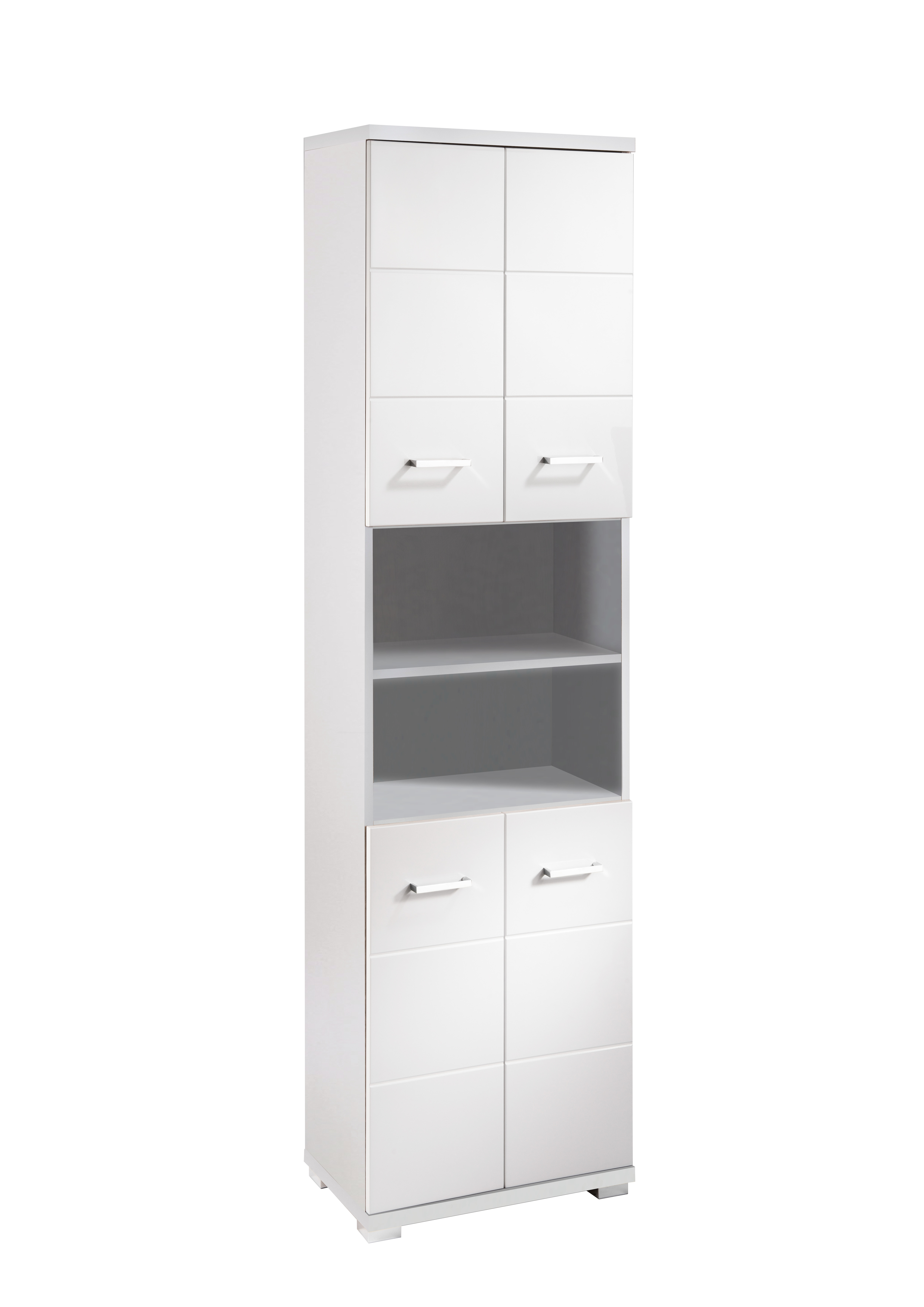 byLIVING Badezimmer Hochschrank NEBRASKA, Breite 50 cm, wei&szlig; 