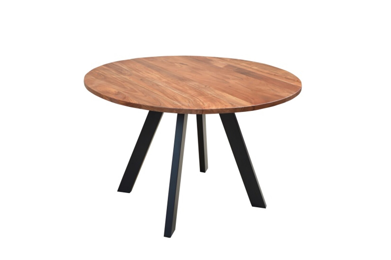 byLIVING Esstisch TARA, Breite 120 cm, Akazie natur/schwarz