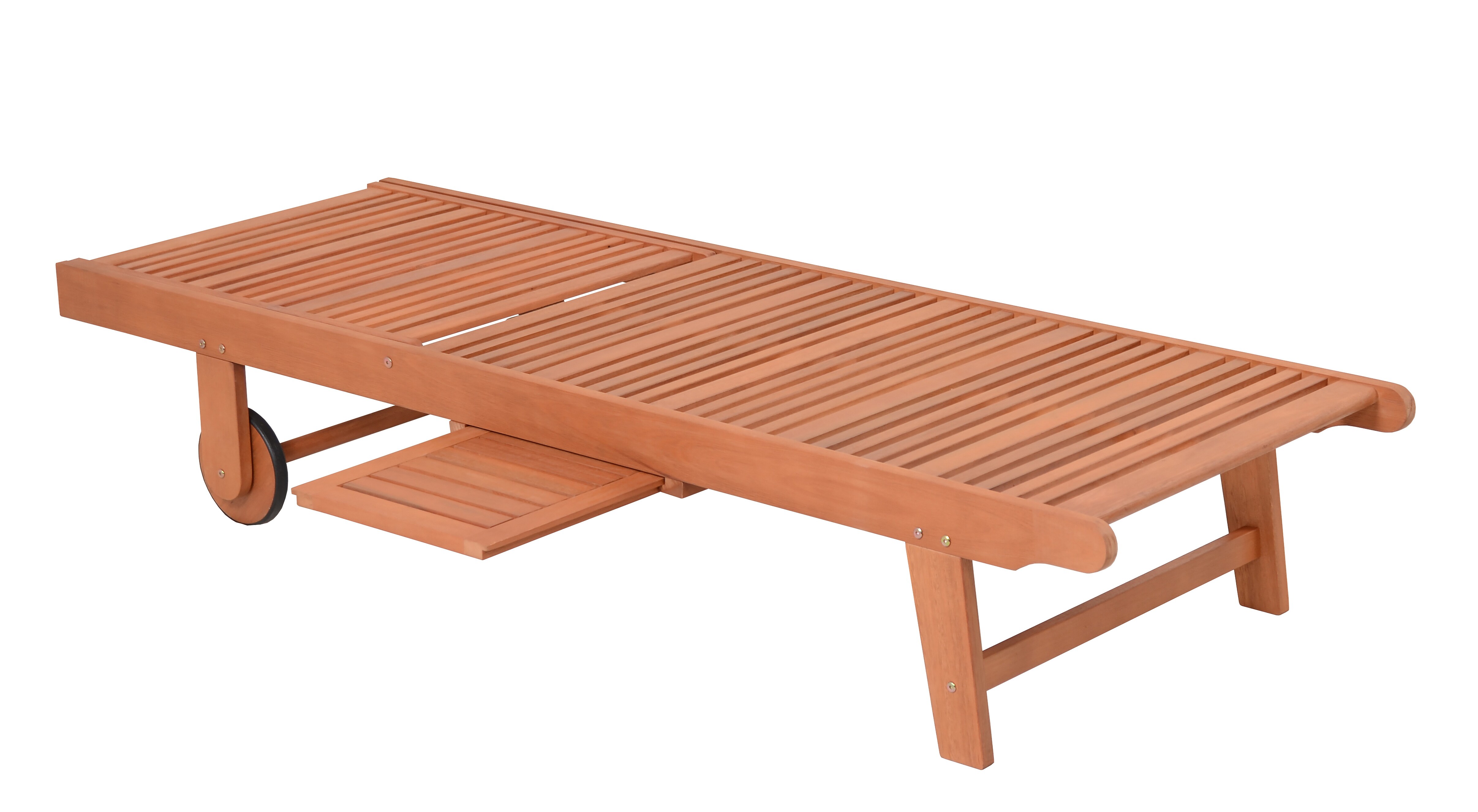 Sonnenliege SAN DIEGO, beige, inkl. Auflage 