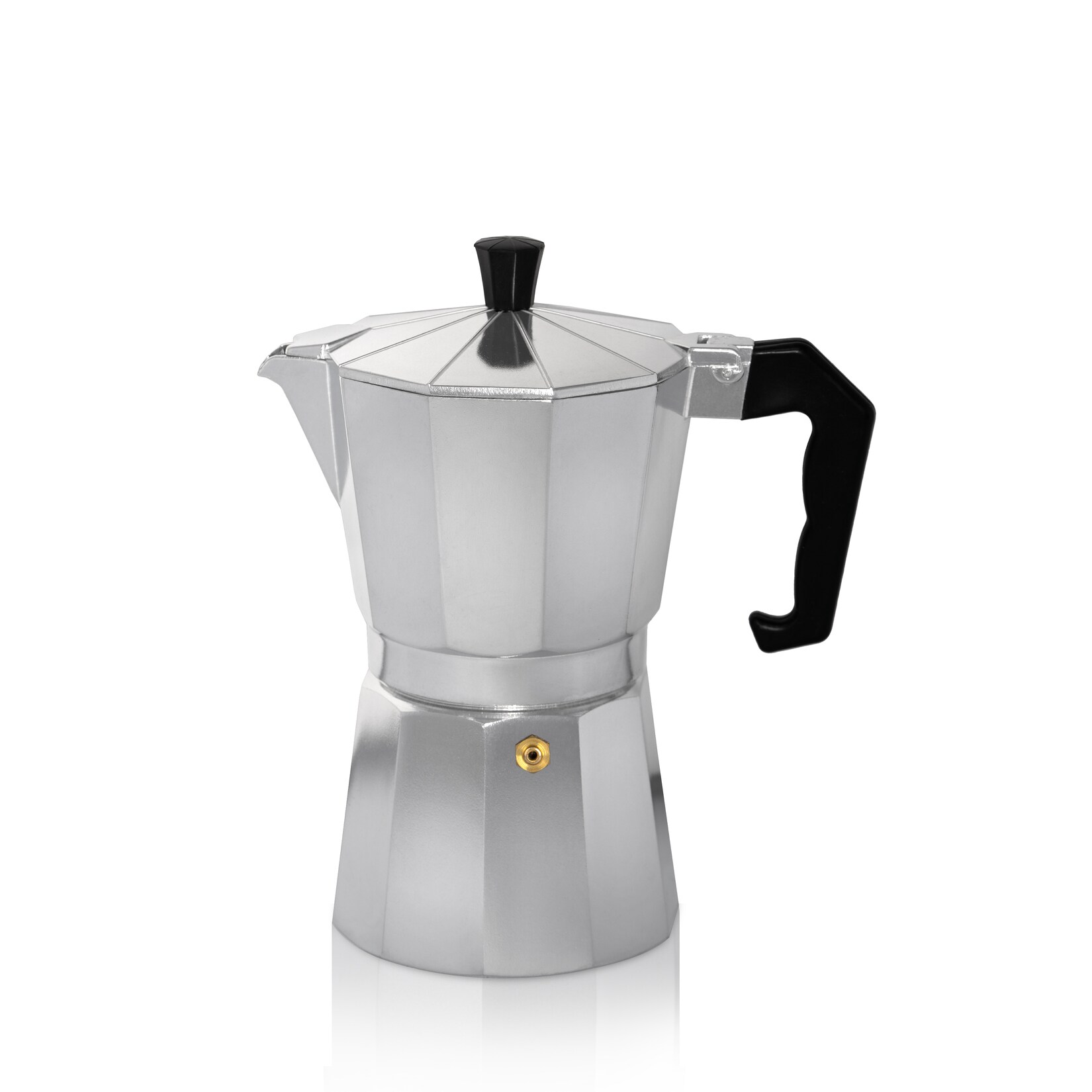 Espressokocher Italiano f. 1 Tasse silber