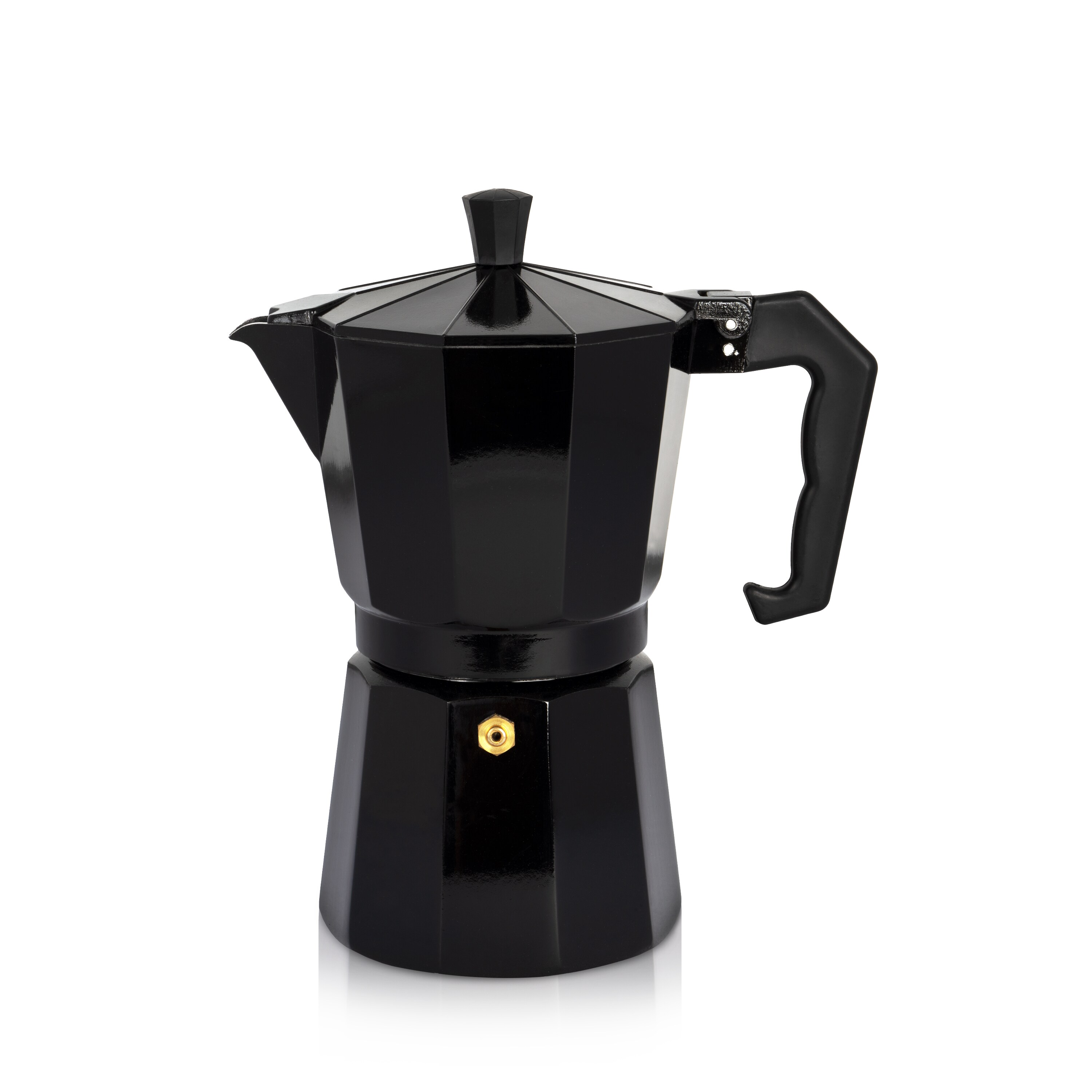 Espressokocher Italiano f. 3 Tassen Nero 
