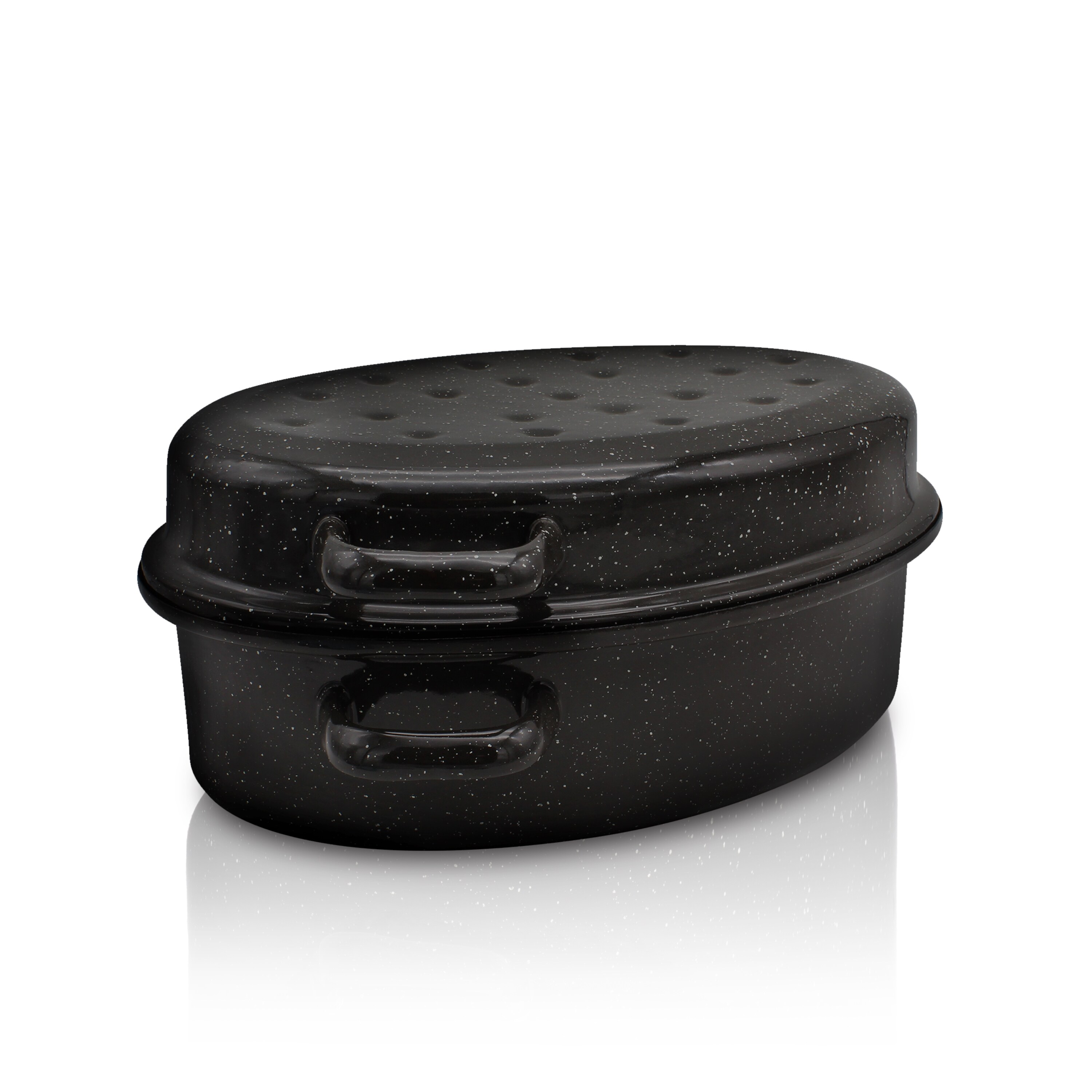 Gansbr&auml;ter em. mit Tropfdeckel, 30 x 20 x 10cm, Inh. 2,5 l 