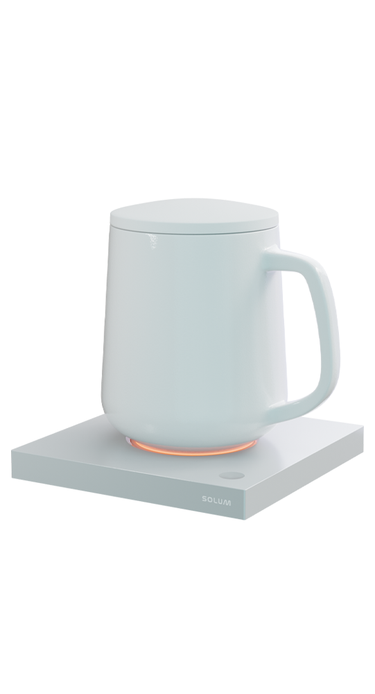 SoluM Smart Warmer incl. Qi Wireless Charging Wei&szlig; 