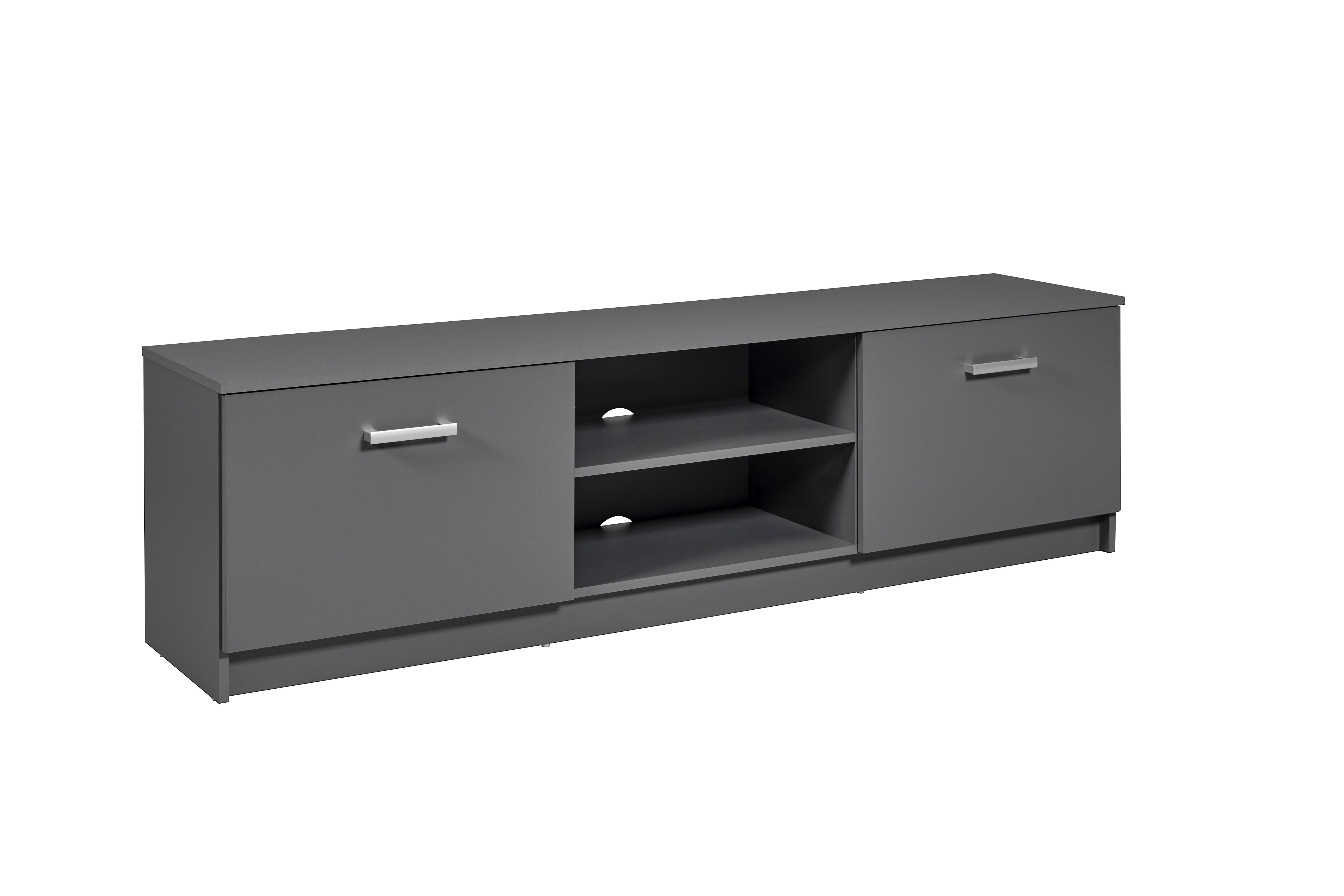 Inter Link Lowboard TV M&ouml;bel Kommode Elenzio in grau 