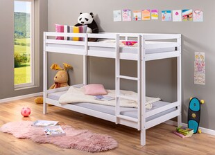 Inter Link Etagenbett Small Cloud 90x200 cm - Kiefer Massivolz 