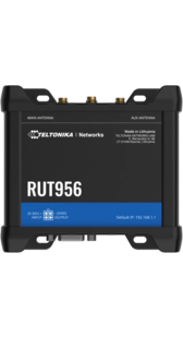 Teltonika RUT956 Industrieller Mobilfunk-Router Schwarz 