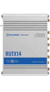 Teltonika RUTX14 4G LTE CAT12 Industrial Cellular Router Silber 
