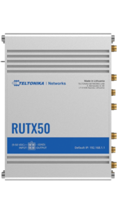 Teltonika RUTX50 Industrieller 5G-Router Silber 