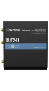 Teltonika RUT241 Industrieller Mobilfunk-Router Schwarz 