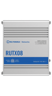 Teltonika RUTX08 Industrial Ethernet Router Silber 