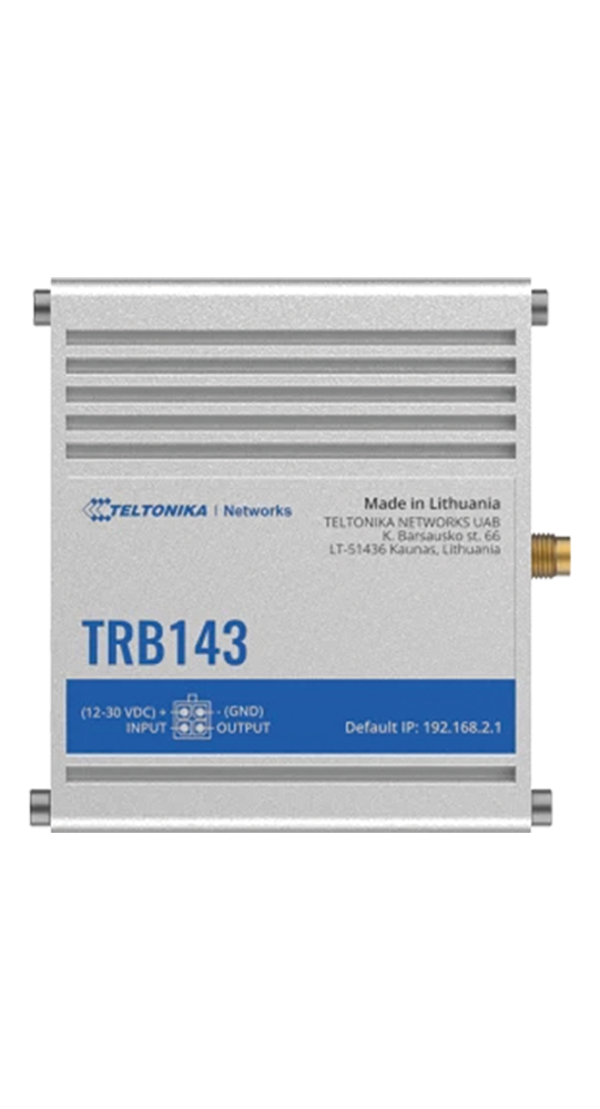 Teltonika TRB143 M-Bus Cellular Gateway Silber 