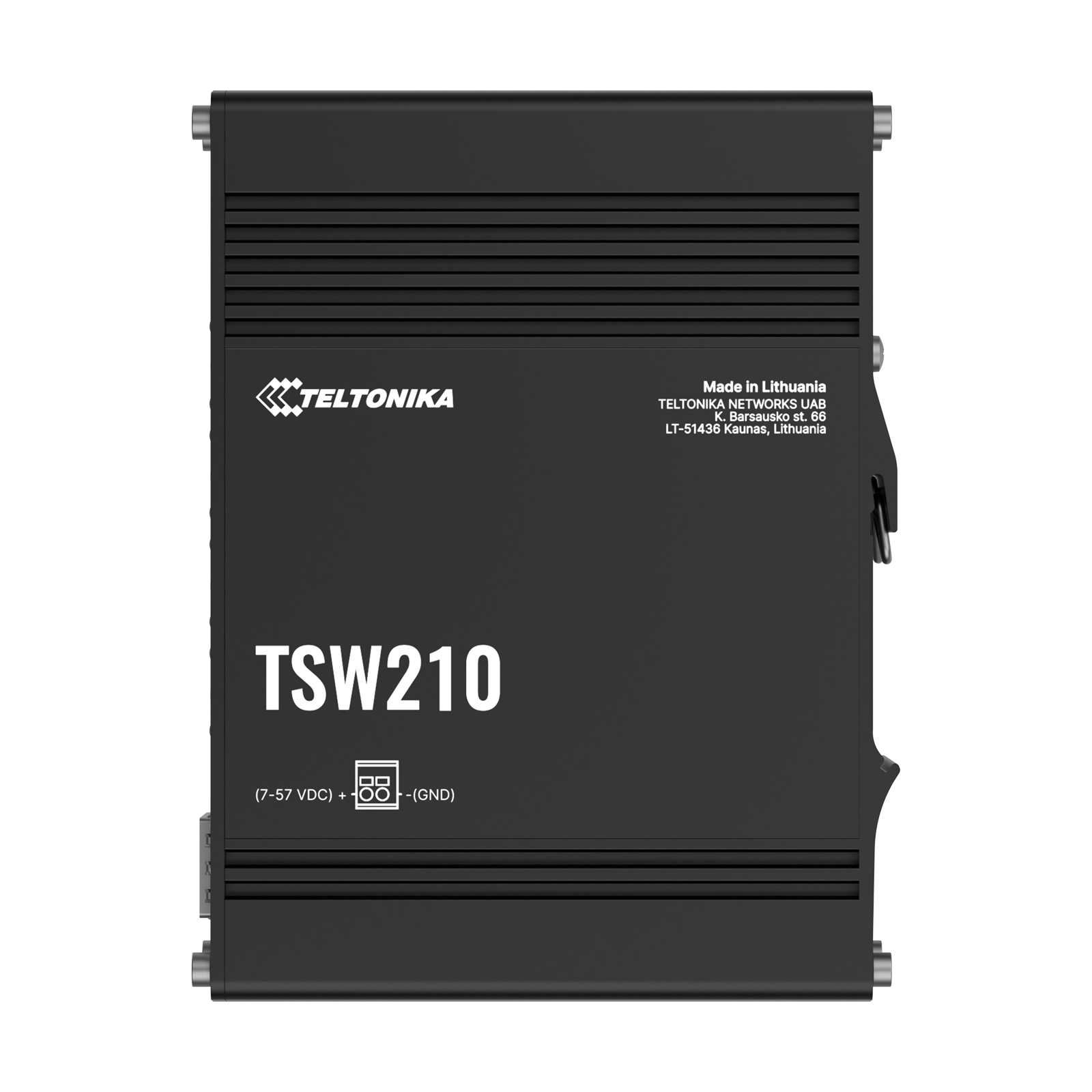 Teltonika TSW210 Unmanaged Industrial Switch Schwarz 