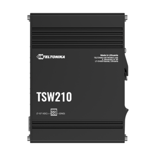 Teltonika TSW210 Unmanaged Industrial Switch Schwarz 