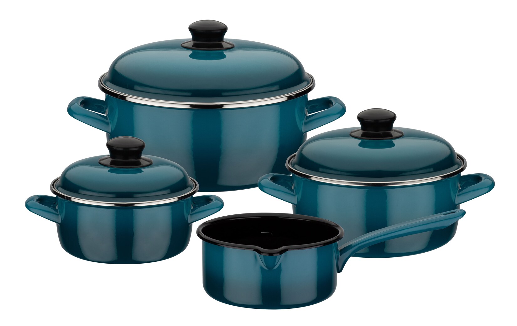 Kochtopf-Set Blue Shadow 7-tlg.