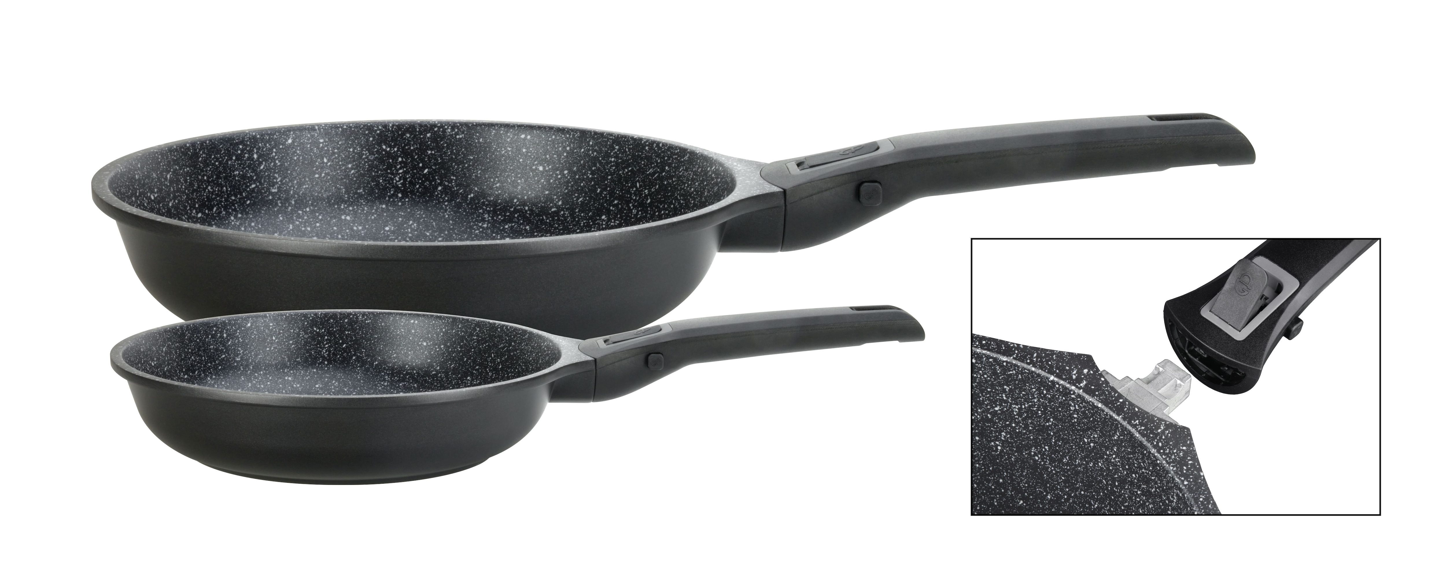 GSW Pfannen-Set EASY CLICK 2-tlg. 