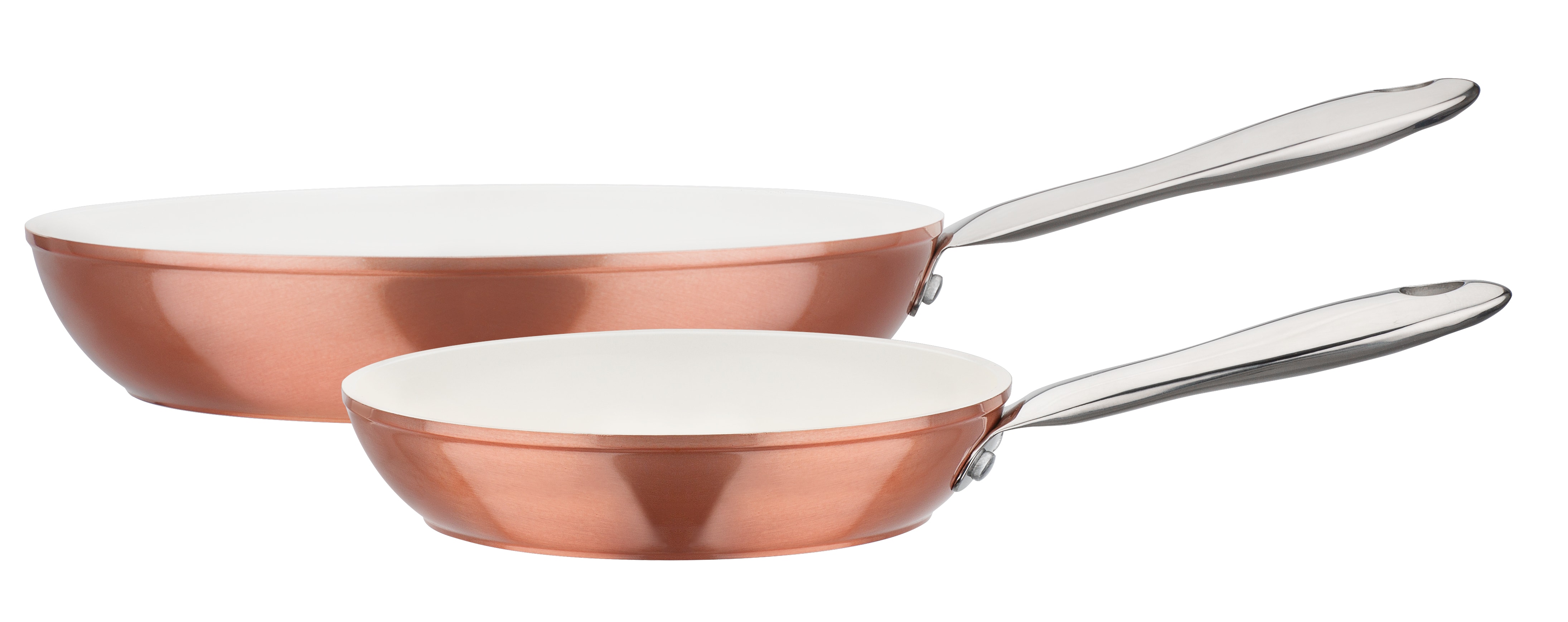 GSW Pfannen-Set Kupfer-Bronze 2-tlg. 