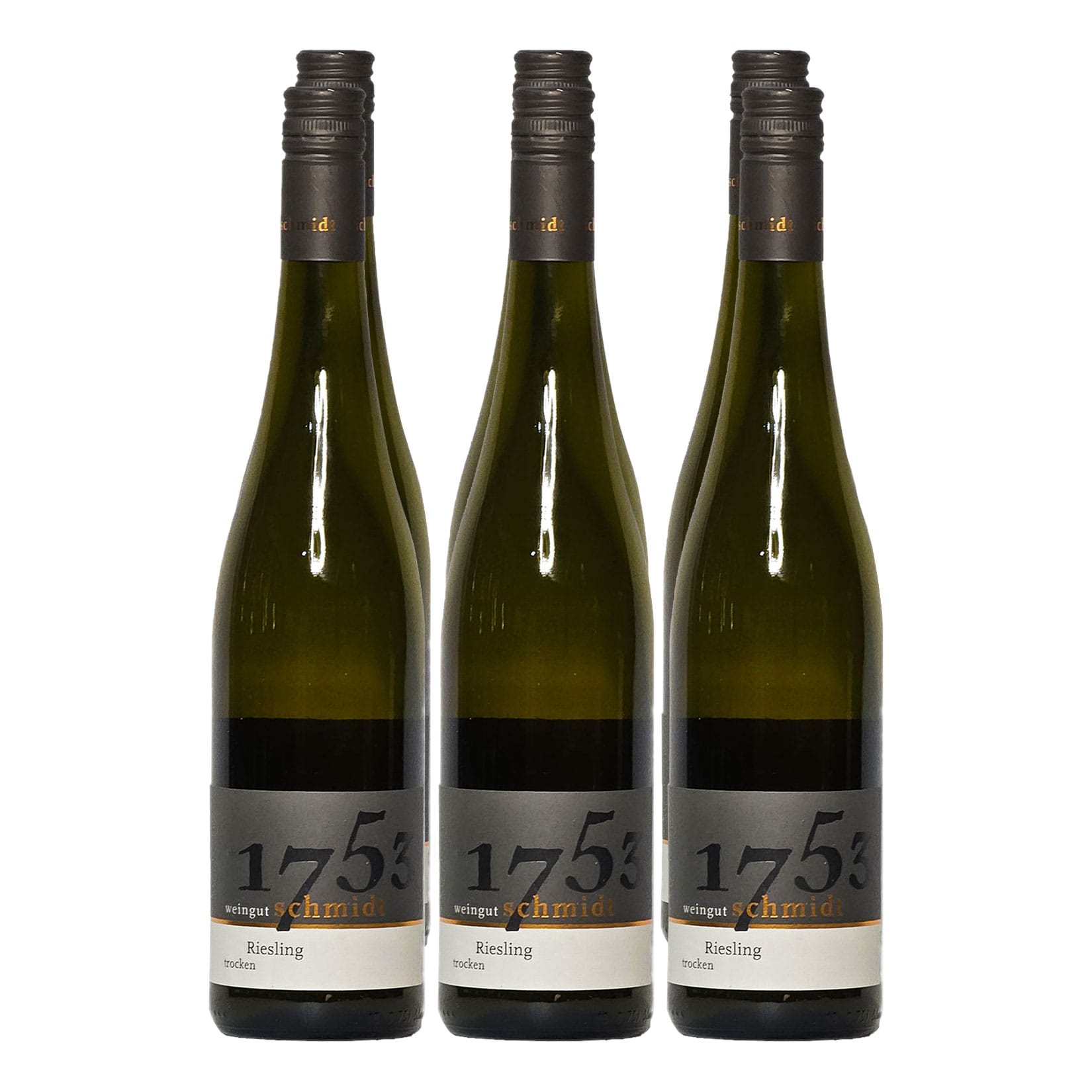 Weingut Schmidt 2023er Riesling "vom Schiefer" trocken 13,0 % vol 6 x 0,75 Liter 