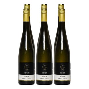 Weingut Wolf & Guth 2022er Niedermoscheler Hahnhölle Würzer Spätlese 10,0 % vol 6 x 0,75 Liter 