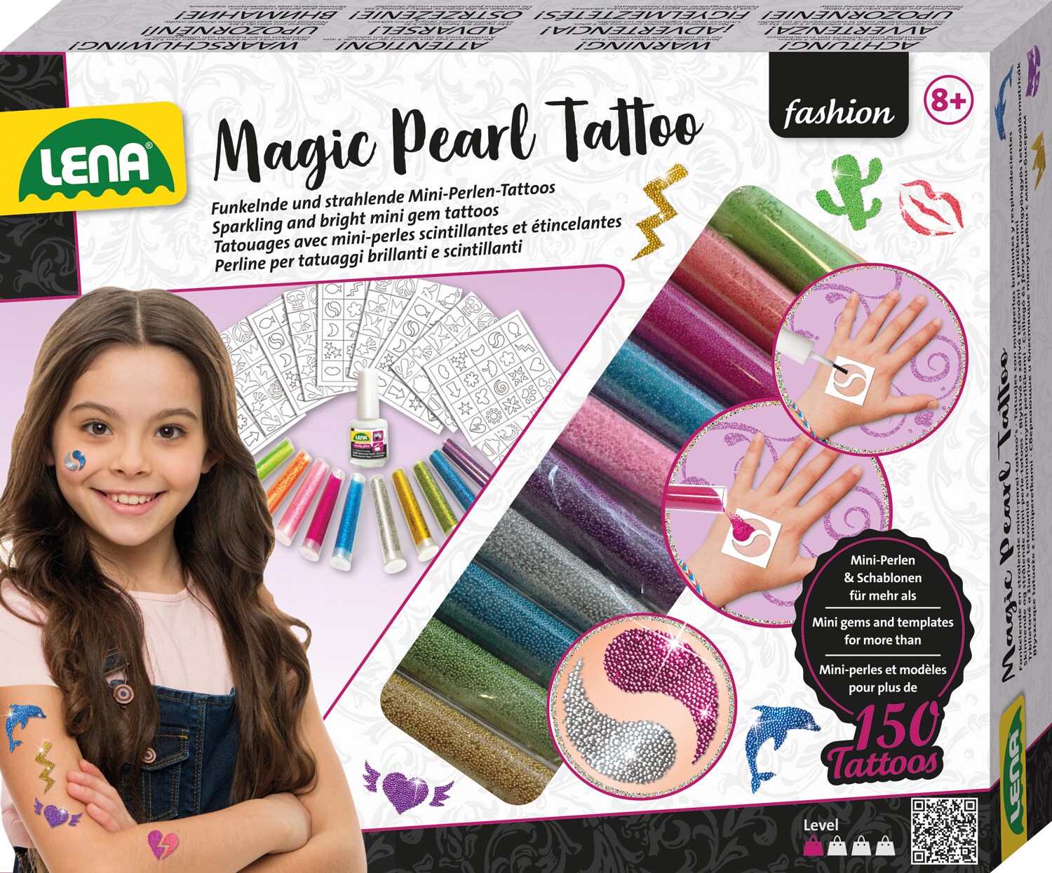 Magic Pearl Tattoo, Faltschachtel 