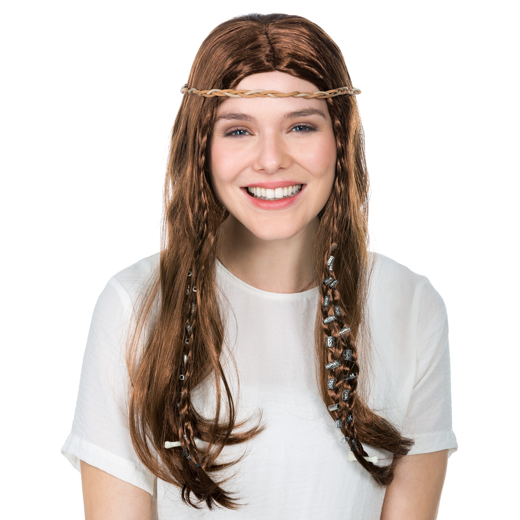 tectake&reg; Per&uuml;cke Steinzeitdame 