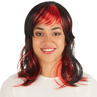 tectake® Perücke Flammen 