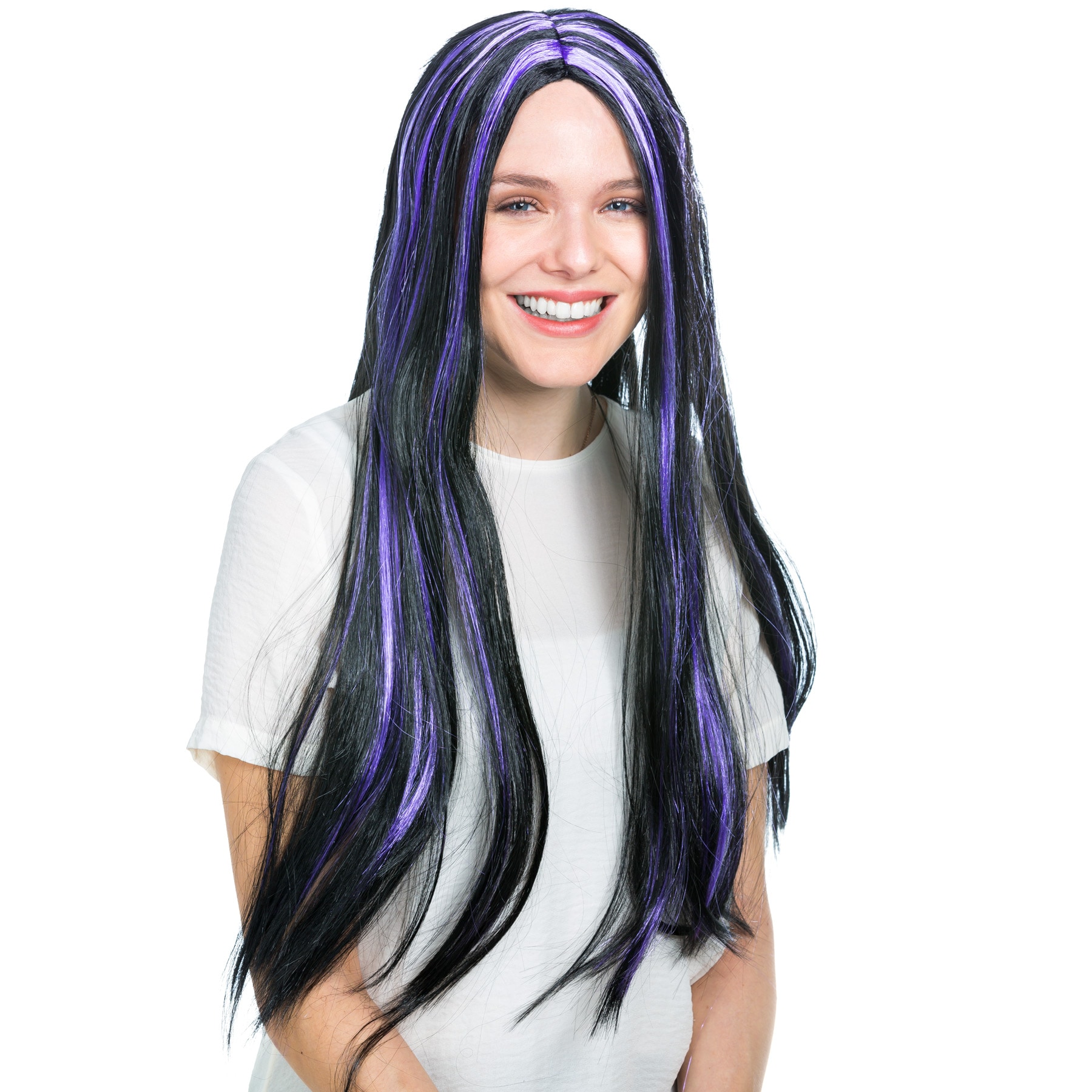 tectake&reg; Per&uuml;cke Vampir Langhaar 