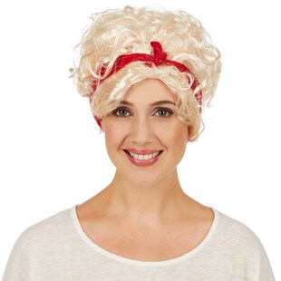 tectake® Frauenperücke Rockabilly 