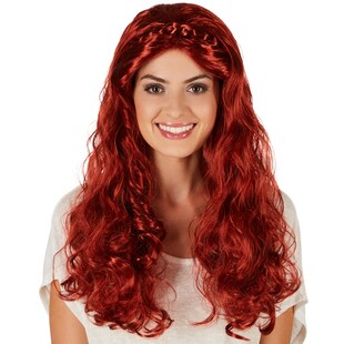 tectake® Frauenperücke Königin Renaissance 