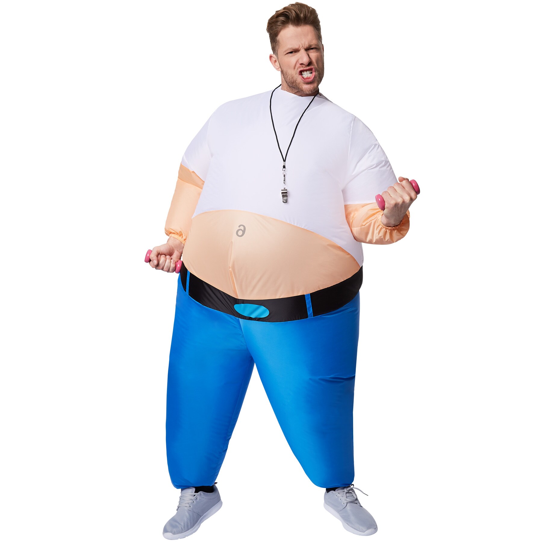 tectake&reg; Selbstaufblasbares Kost&uuml;m Personal Trainer 
