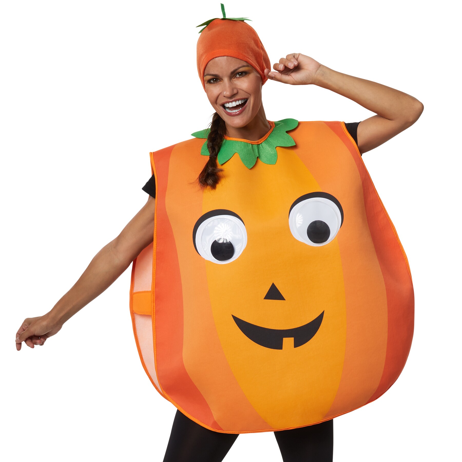 tectake&reg; Unisexkost&uuml;m Cartoon K&uuml;rbis 