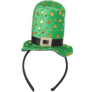 tectake® St. Patrick’s Day Mini-Zylinder goldene Kleeblätter 