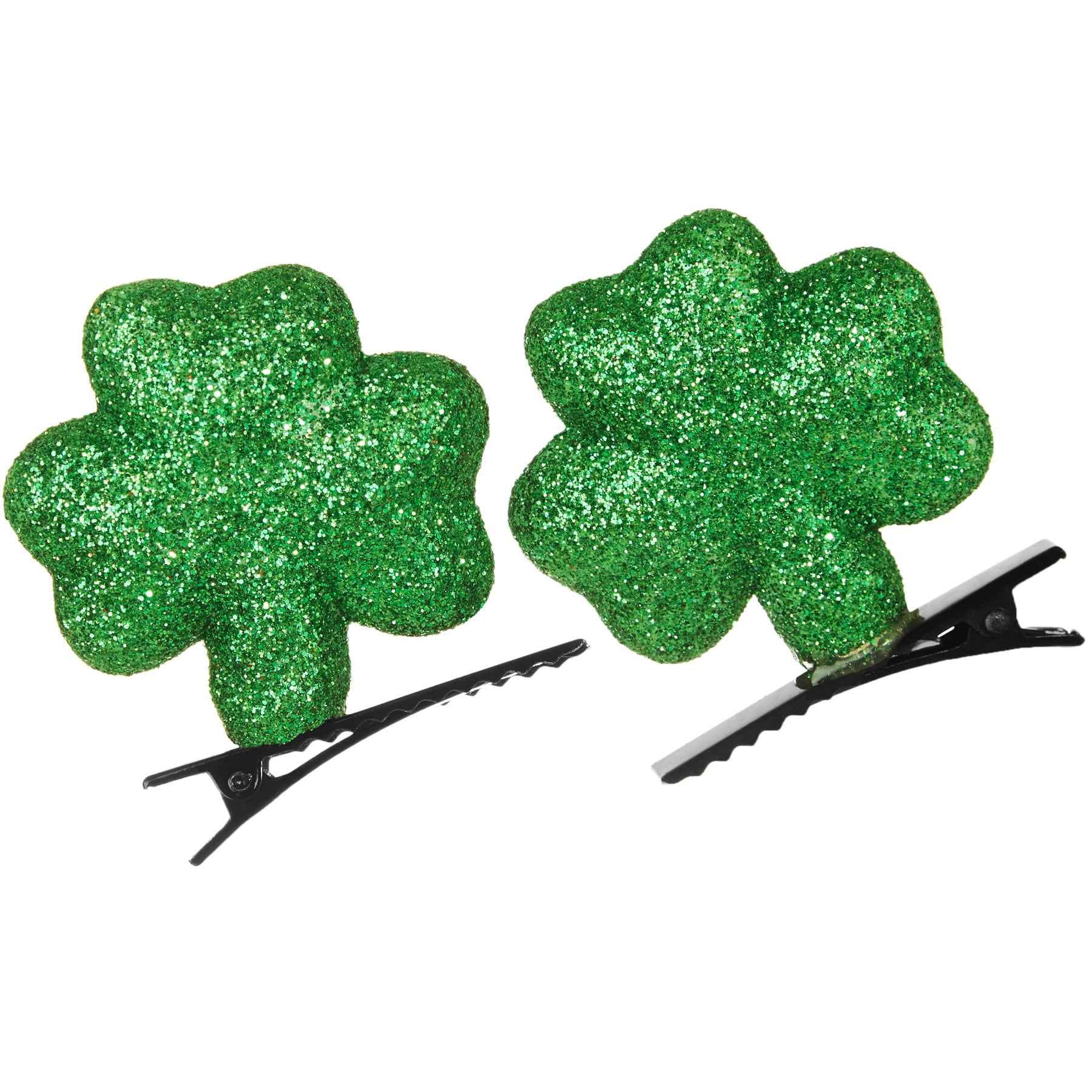 tectake&reg; St. Patrick&rsquo;s Day Haarclips glitzernde Kleebl&auml;tter 