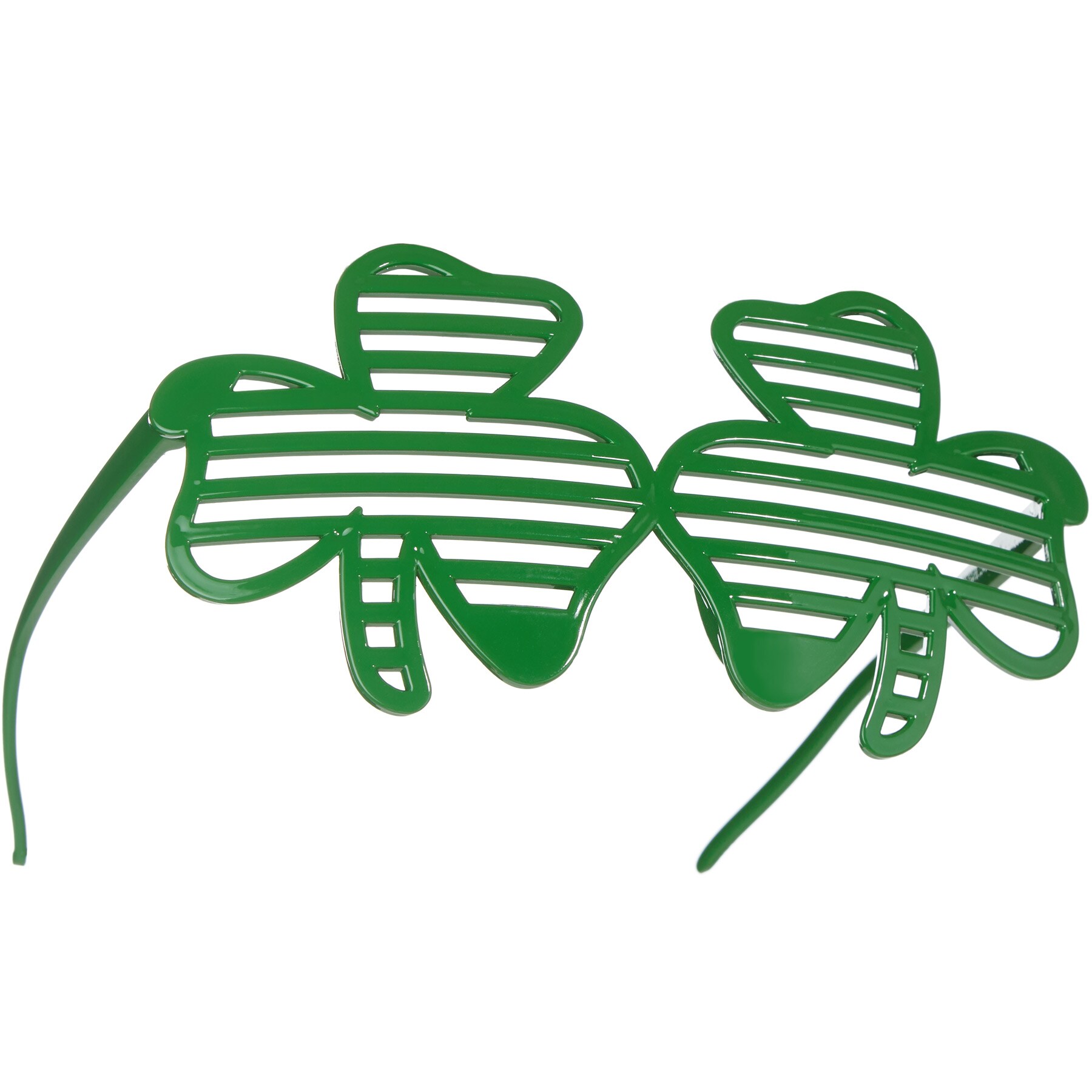 tectake&reg; St. Patrick&rsquo;s Day Spa&szlig;brille Kleebl&auml;tter mit Streifen 