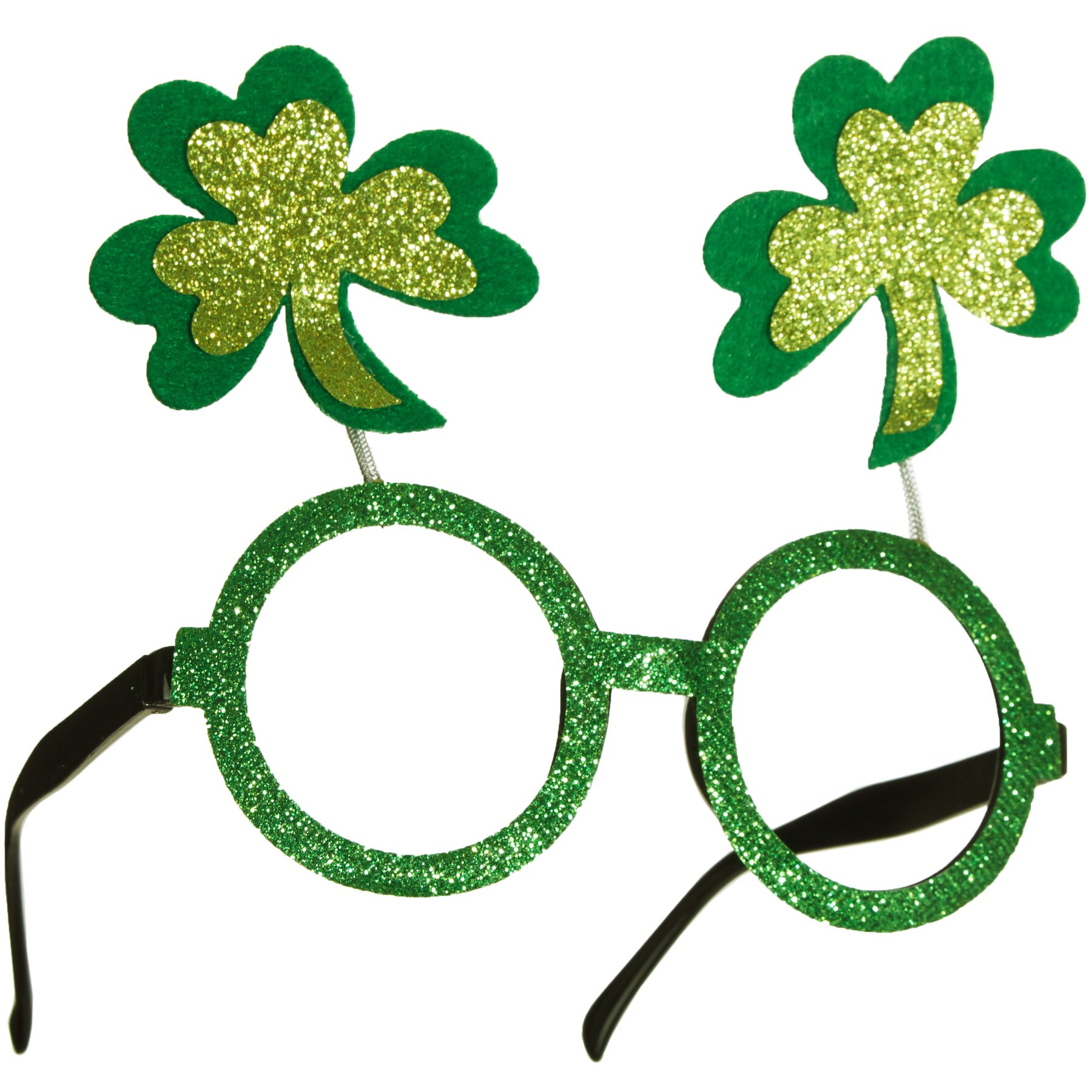 tectake&reg; St. Patrick&rsquo;s Day Spa&szlig;brille mit Kleebl&auml;ttern 