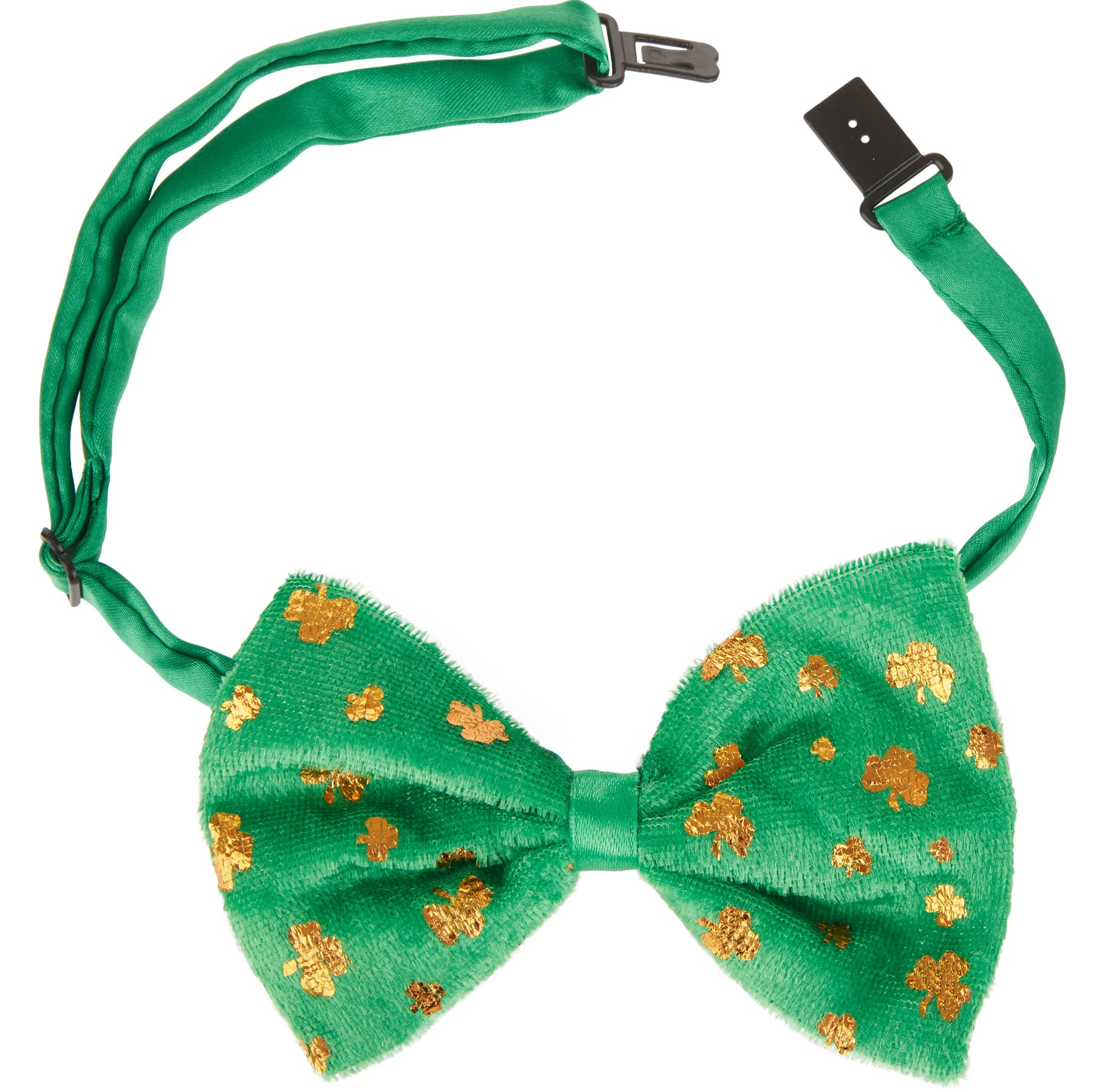 tectake&reg; St. Patrick&rsquo;s Day Fliege mit Kleebl&auml;ttern 