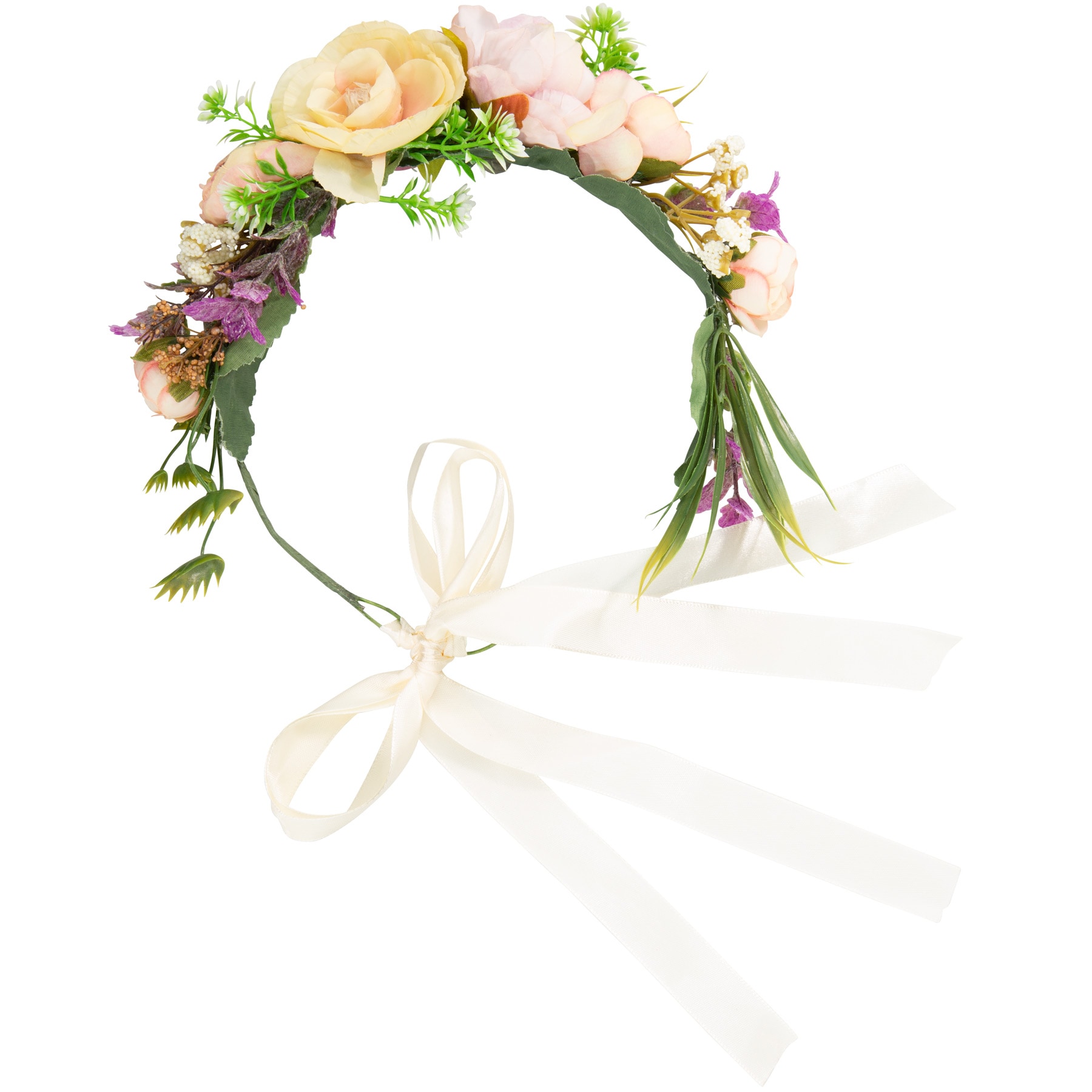 tectake&reg; Blumenkranz Alpengl&uuml;hen 