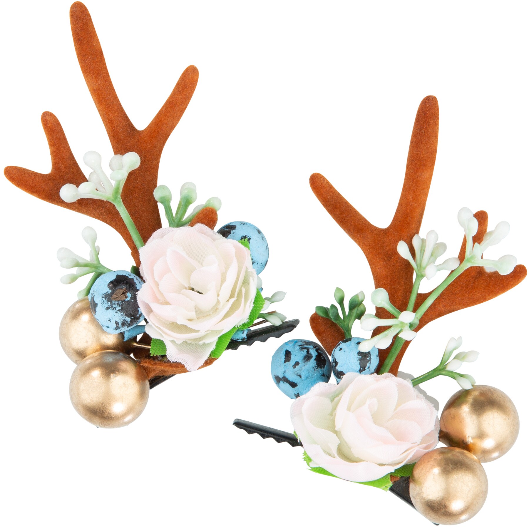 tectake&reg; Haarklammer Rehlein 