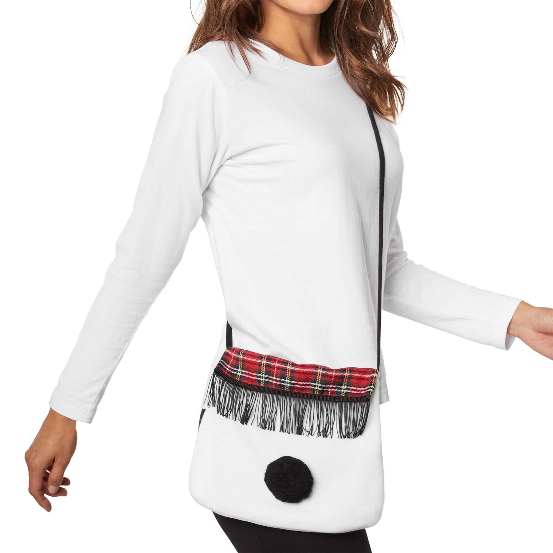 tectake&reg; Schneefrau Umh&auml;ngetasche 