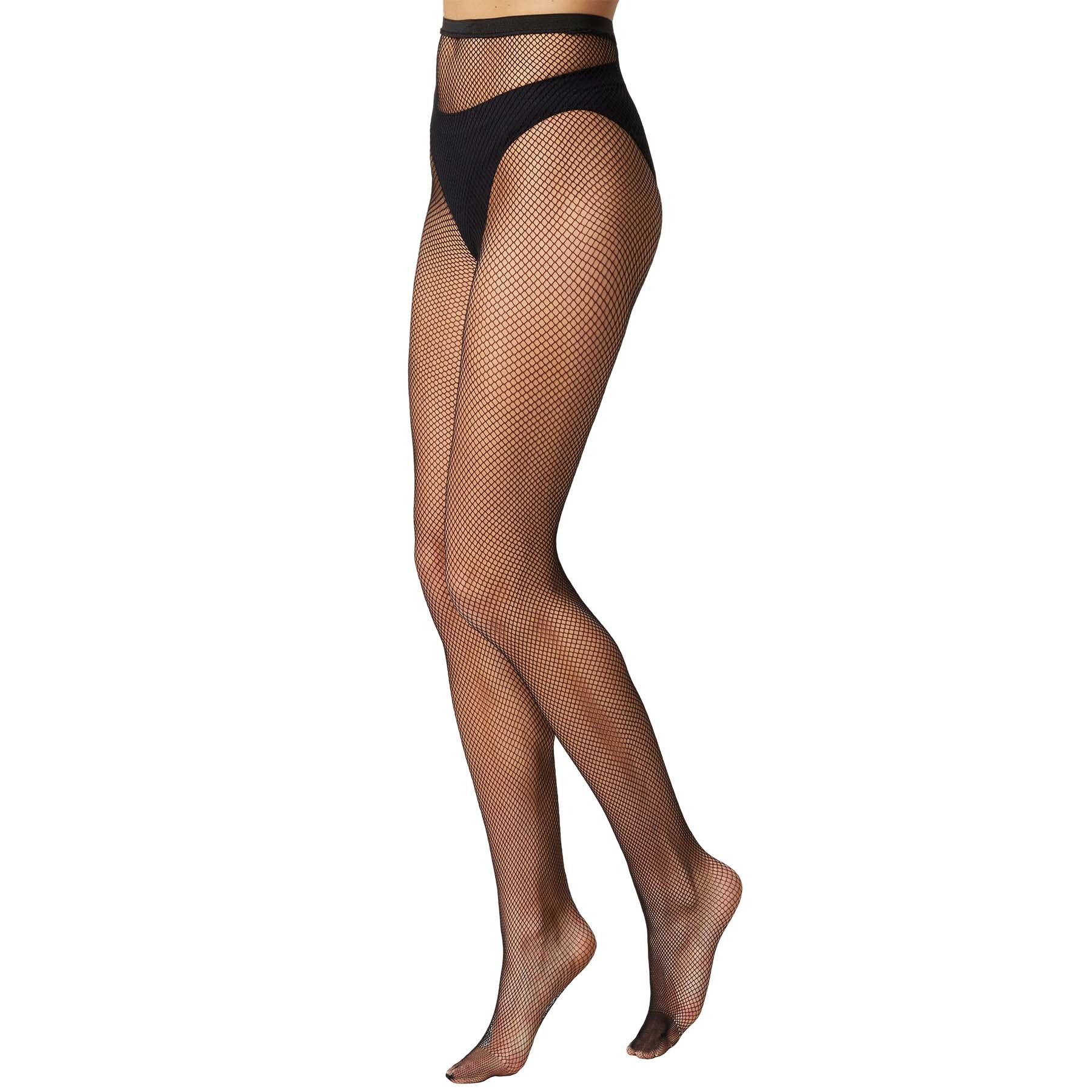 tectake&reg; Netzstrumpfhose mit feinen Maschen 