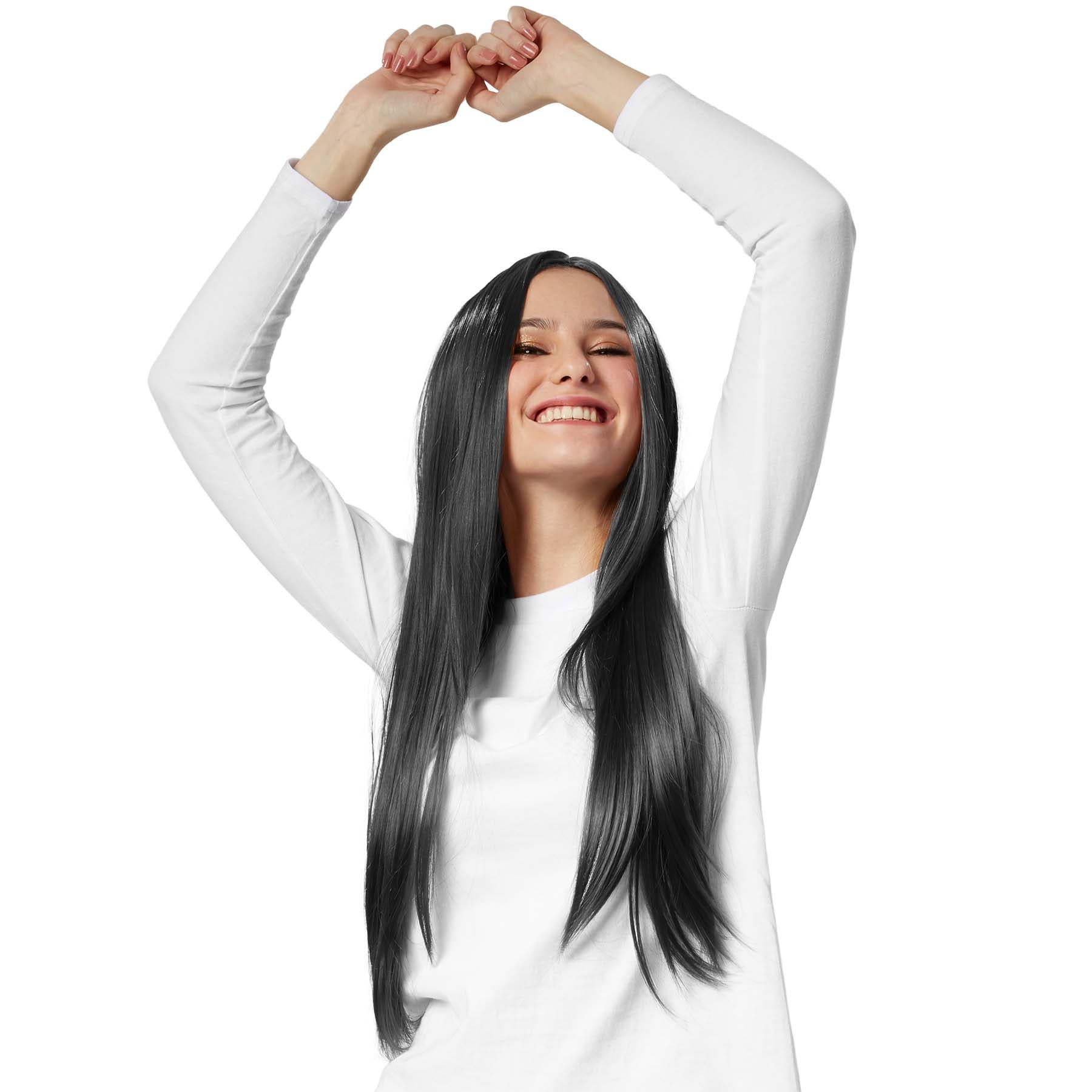 tectake&reg; Per&uuml;cke Lange Haare glatt 