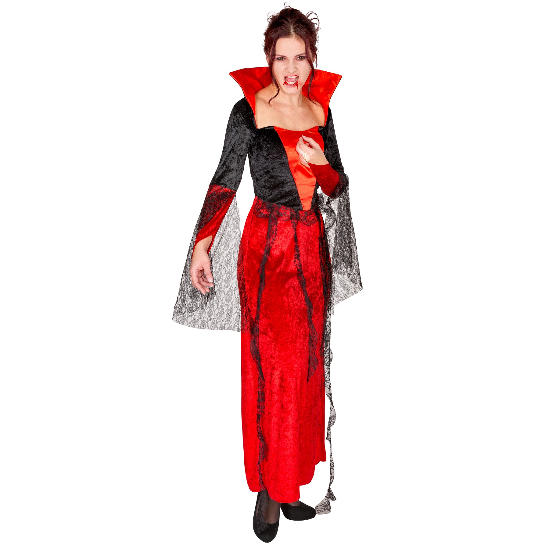 tectake&reg; Frauenkost&uuml;m Gothic Vampirkleid 